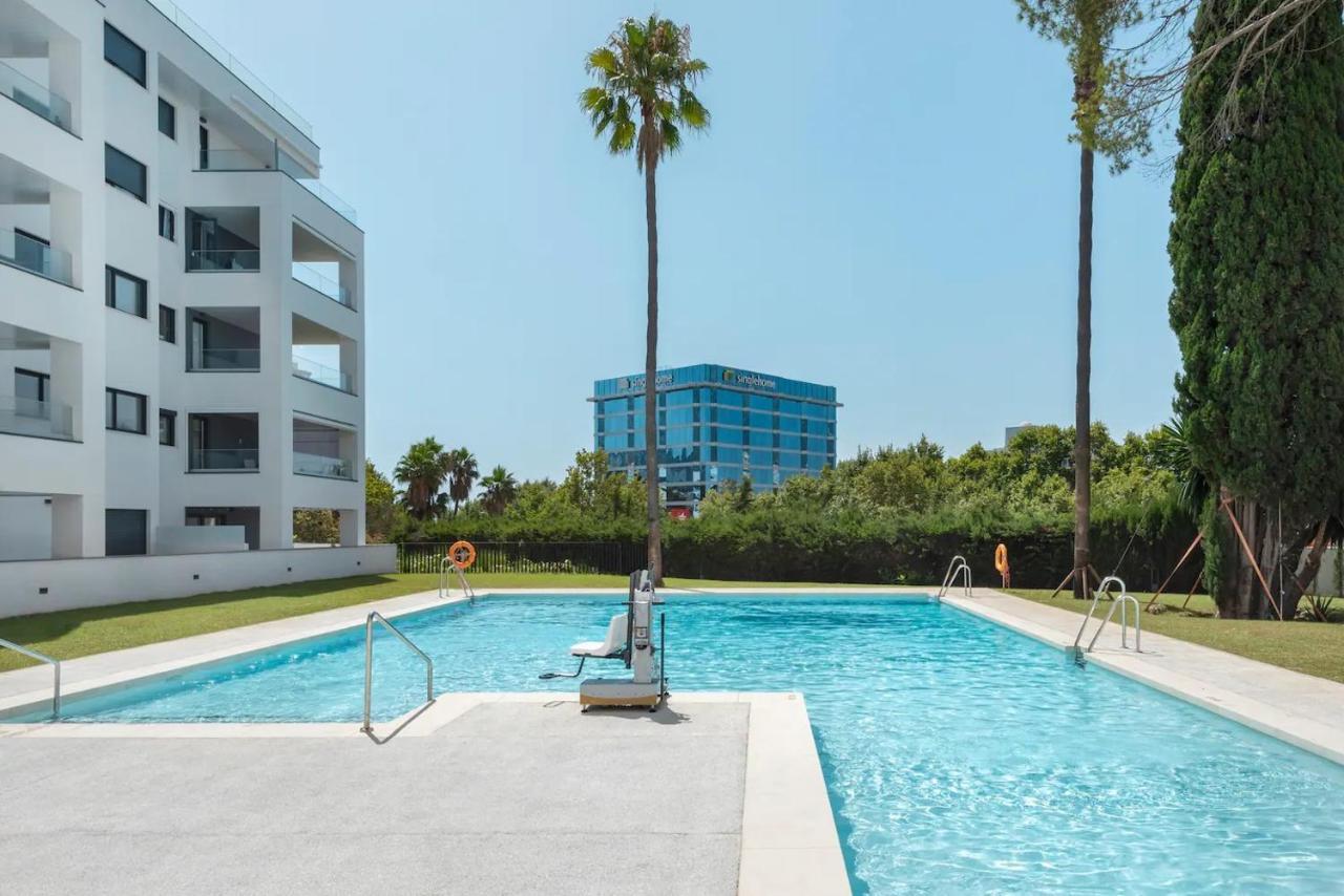 Brand New Apartment With Pool And Sea View In Marbella Dış mekan fotoğraf